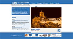 Desktop Screenshot of ibw-weimar.de