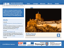 Tablet Screenshot of ibw-weimar.de